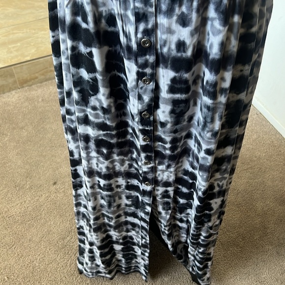 Tye dye and lace maxi dress - Picture 4 of 5